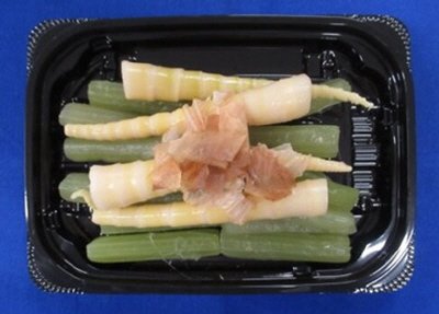ふきと細竹の煮物