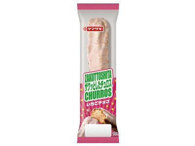 ザクっとしたチュロス（いちごチョコ）