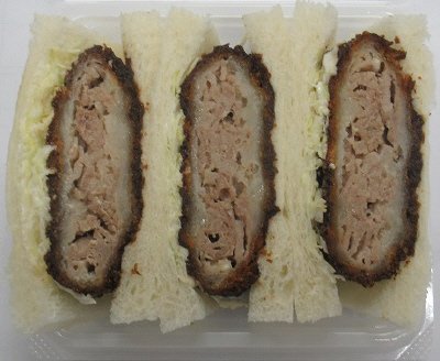 とんかつサンド（ミルフィーユ風）