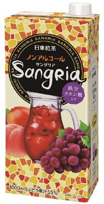 日東紅茶　ノンアルコールサングリア1L