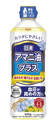 日清アマニ油プラス６００ｇＰＥＴ