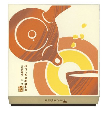 ほうじ茶豆乳ばあむ
