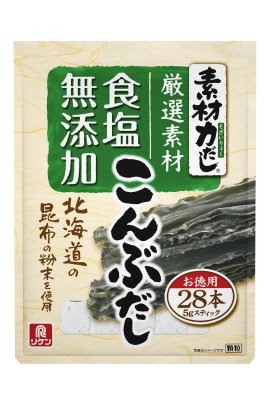 素材力だし　こんぶだし