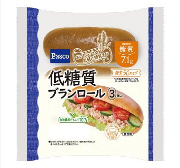 低糖質ブランロール３個入