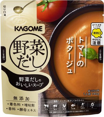 野菜だしのおいしいスープ　トマトのポタージュ