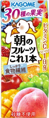 朝のフルーツこれ一本