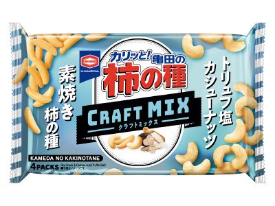 亀田の柿の種クラフトＭＩＸカシューナッツ