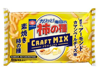 ７０ｇ亀田の柿の種クラフトＭＩＸアーモンド