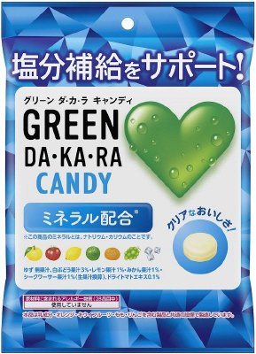 ＧＲＥＥＮ　ＤＡ・ＫＡ・ＲＡキャンディ（袋）