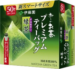 プレミアムティーバッグ抹茶入り緑茶５０袋