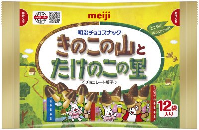 きのこたけのこ袋