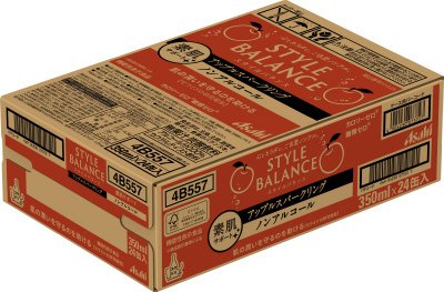 アサヒスタイルバランス素肌サポートアップルスパークリング