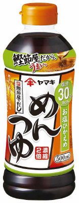 お塩ひかえめめんつゆ５００ｍｌ