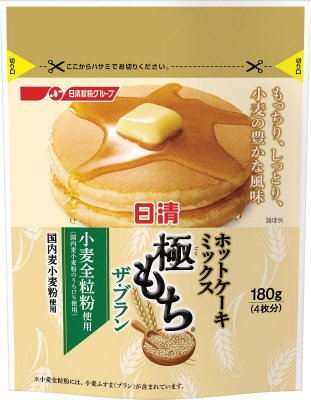 日清　ホットケーキミックス　極もち　ザ・ブラン