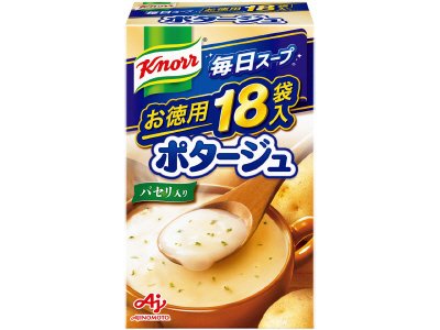 「クノール®　毎日スープ®」ポタージュ（１８袋入）