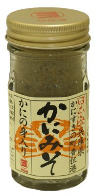 かにの身入りかにみそ　瓶詰