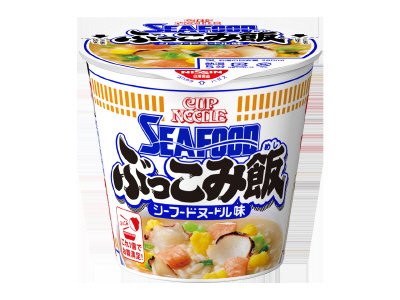 カップヌードル　シーフードヌードル　ぶっこみ飯