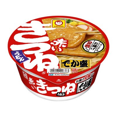 赤いきつねうどん　でか盛