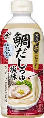 ヤマサ麺屋一杯　鯛だしつゆ塩味 500mlパック