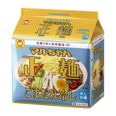 マルちゃん正麺　ごまだれ冷し　５食パック
