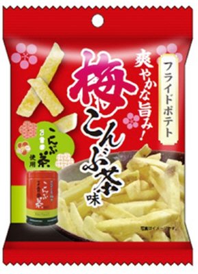 フライドポテト　梅こんぶ茶味