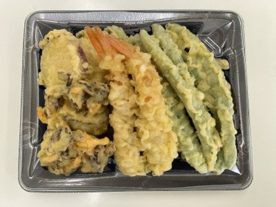 季節の天ぷら盛り合せ