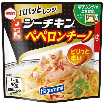 パパッとレンジ シーチキンペペロンチーノ