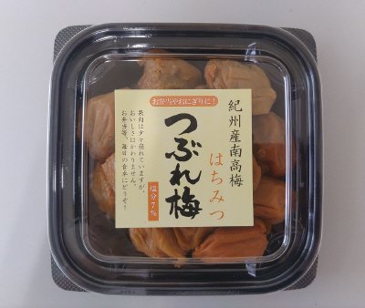 紀州産南高梅はちみつつぶれ梅