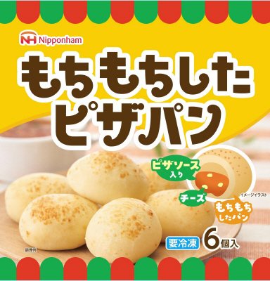 もちもちしたピザパン