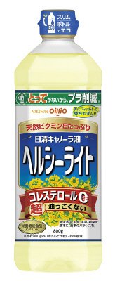 日清キャノーラ油ヘルシーライト ８００ｇPET