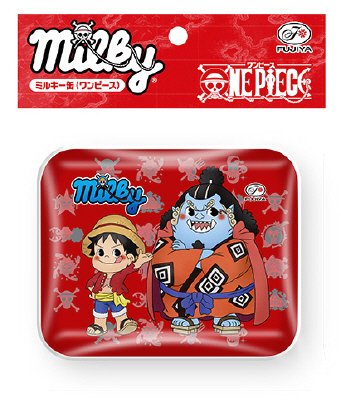 ミルキー缶（ワンピース）