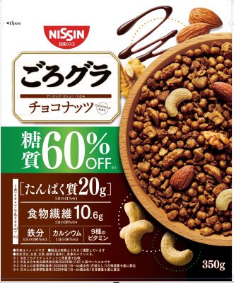 ごろグラ　糖質６０％オフ　チョコナッツ