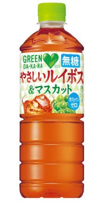サントリー　ＧＲＥＥＮ　ＤＡ・ＫＡ・ＲＡやさしいルイボス＆マスカット６００ｍｌペット