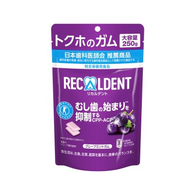 リカルデント　グレープミントガム　スタンドパウチ