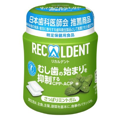 リカルデント　さっぱりミントガム　ボトル