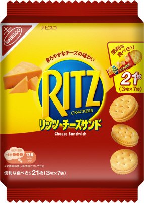 リッツ　ファミリーパック　チーズサンド　７袋入