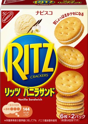 リッツ　バニラサンド　１０６Ｇ