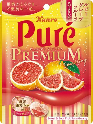 ピュレグミプレミアムルビーグレープフルーツスパークリング