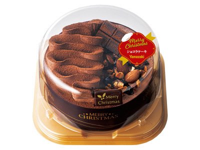 クリスマス　ショコラケーキ（パック）４号