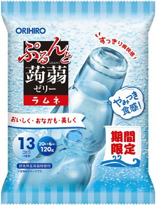 ぷるんと蒟蒻ゼリーパウチ　ラムネ