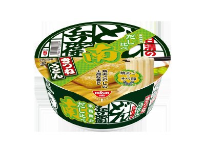 日清のどん兵衛　きつねうどん　だし比べ南