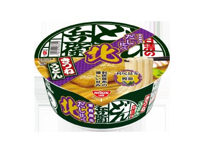 日清のどん兵衛　きつねうどん　だし比べ北