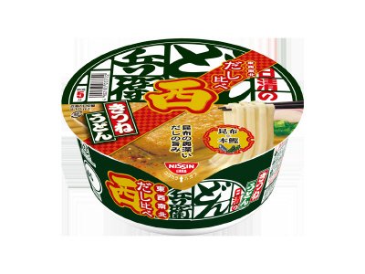 日清のどん兵衛　きつねうどん　だし比べ西