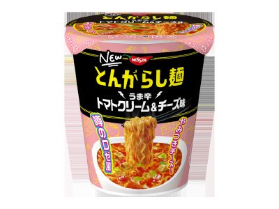 日清のとんがらし麺　うま辛トマトクリーム＆チーズ味