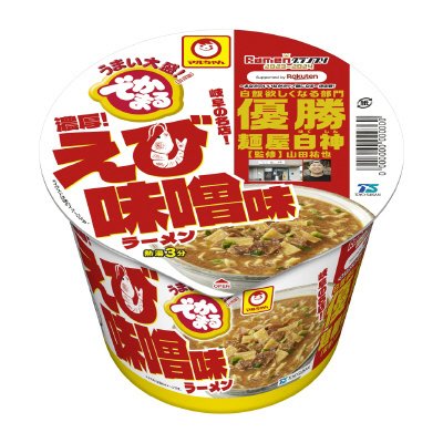 でかまる　濃厚！えび味噌味ラーメン