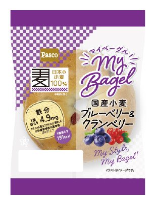 Ｍｙ　Ｂａｇｅｌ　ブルーベリー＆クランベリー