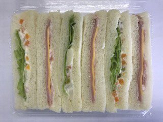 ポテトとハムチーズのサンド