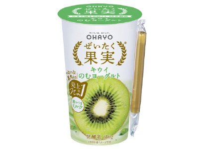 ぜいたく果実キウイのむヨーグルト