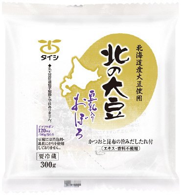 北の大豆豆乳入りおぼろ　たれ付