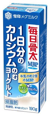 毎日骨太 MBP　1日分のカルシウム のむヨーグルト